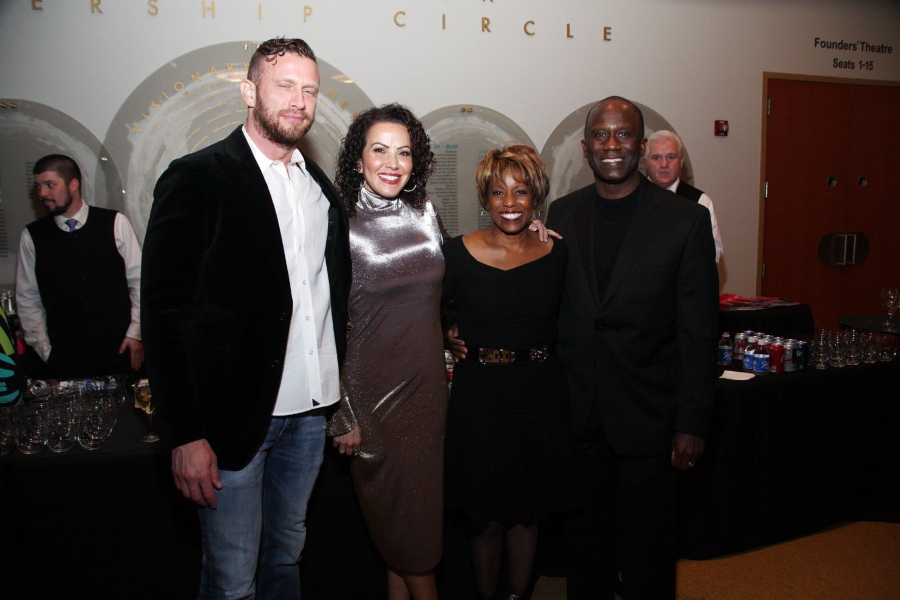 Michael and Shereen Fischer, Phyllis and Kevin Anderson